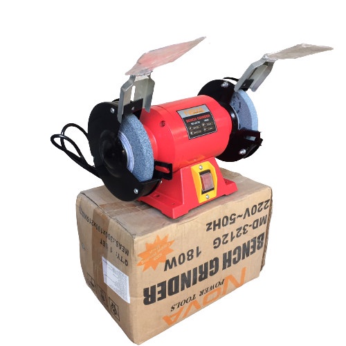 Máy mài 2 đá nova 180w r125 chính hãng - bảo hành 12 tháng