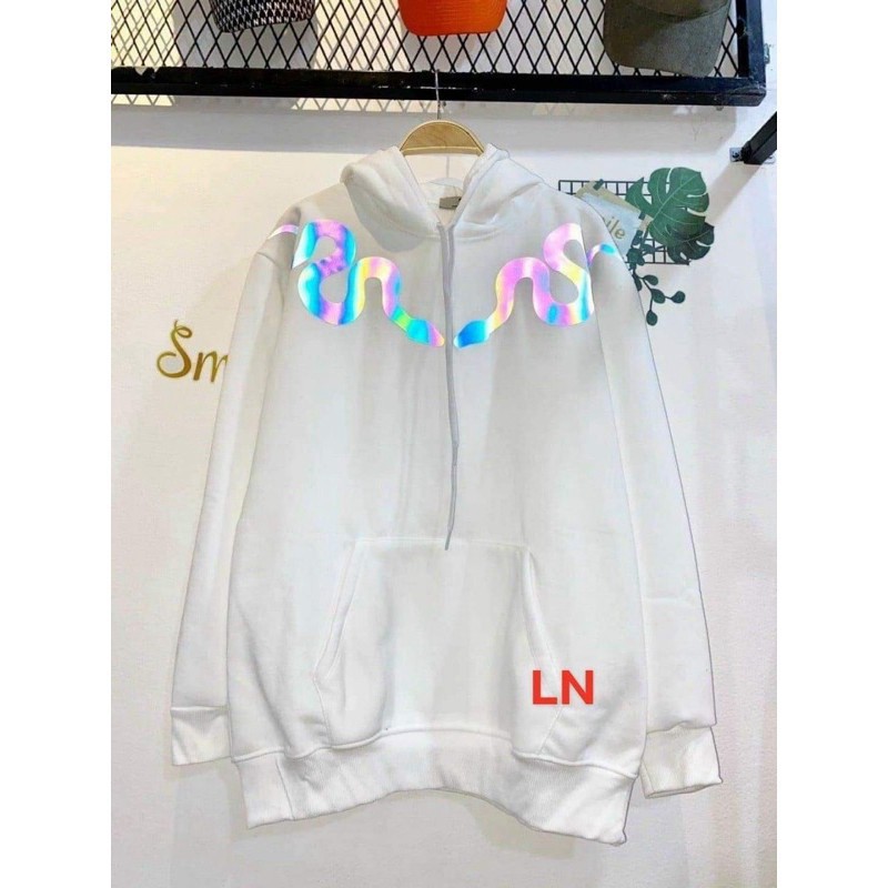 Áo hoodie phản quang hai con rắn LN12 | BigBuy360 - bigbuy360.vn