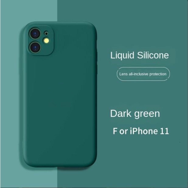 Ốp Điện Thoại silicone Cho iPhone 6 6s 7 8 plus X XS XR Xsmax 11 11Pro 11promax Ahd6