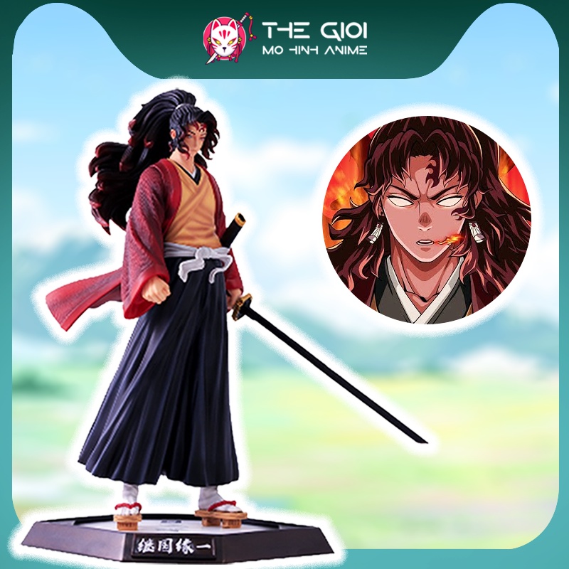 Mô hình Kimetsu No Yaiba figure Demon Slayer Yoriichi Kokushibo Daki cao 33 cm - mô hình thanh gươm diệt quỷ
