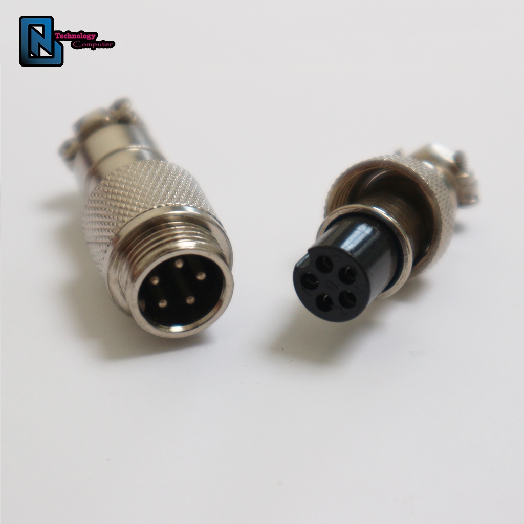 Bộ GX12 4 5 Lõi Custom Dây Bàn Phím Cơ Combo 2 Đầu Phích Và Ổ