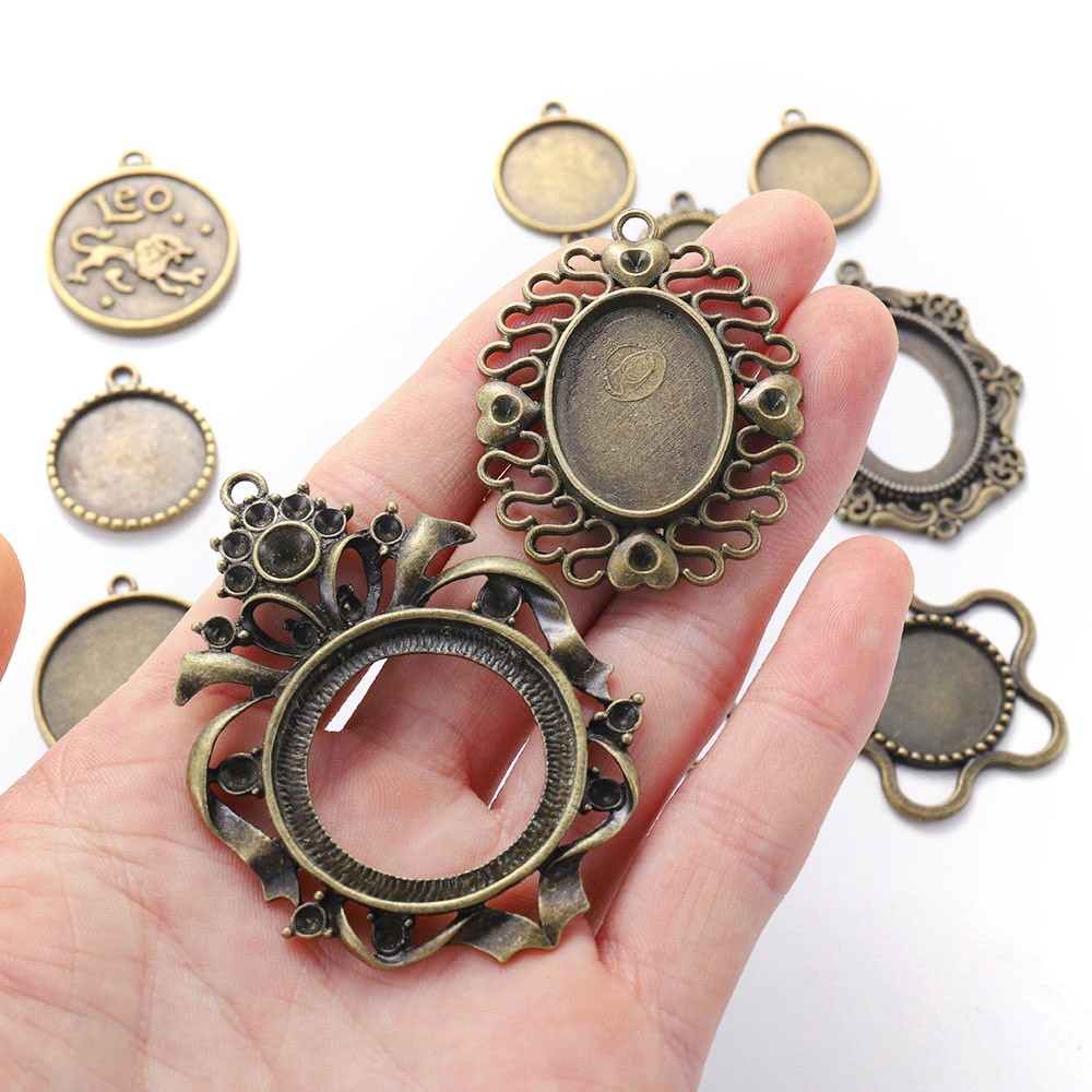 Mặt trang sức kiểu tây tạng 50g 3 màu tùy chọn