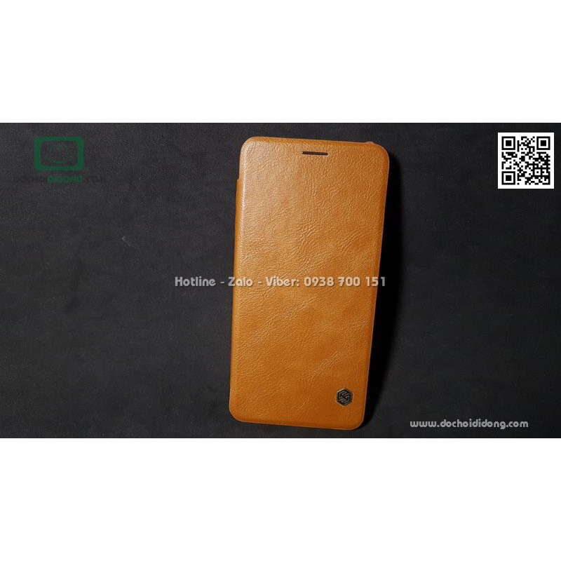 Bao da Samsung A6 Plus 2018 Nillkin Qin