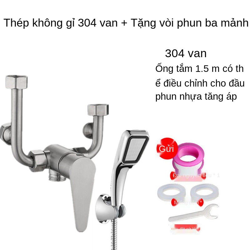 [Siêu điều áp của Đức] Đầu vòi sen, sen cầm tay tăng , ba tốc độ, nước nóng lạnh