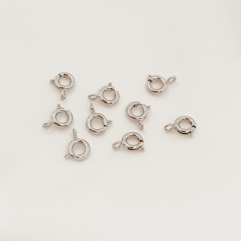 Khóa Cài Nối Đuôi Mạ Vàng Trắng/Vàng Hồng 18K Làm Đồ Thủ Công DIY