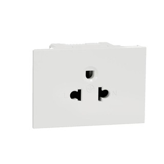 Ổ cắm đơn 3 chấu 16a, size 2s cắm nhanh m3t426ust_we : avataron a schneider