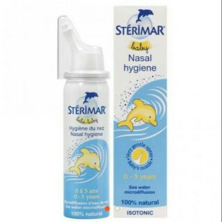Dung Dịch Xịt Mũi Sterimar Baby. 50ml