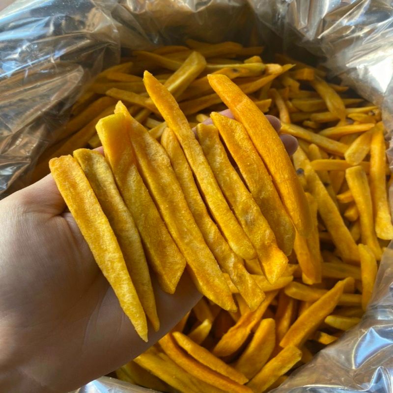 Khoai lang vàng sợi sấy giòn PNA Store hàng xuất khẩu 100g / 250g / 500g