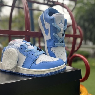 Giày sneaker jd 1 cổ thấp xanh dương , giày thể thao jd 1 low 2022