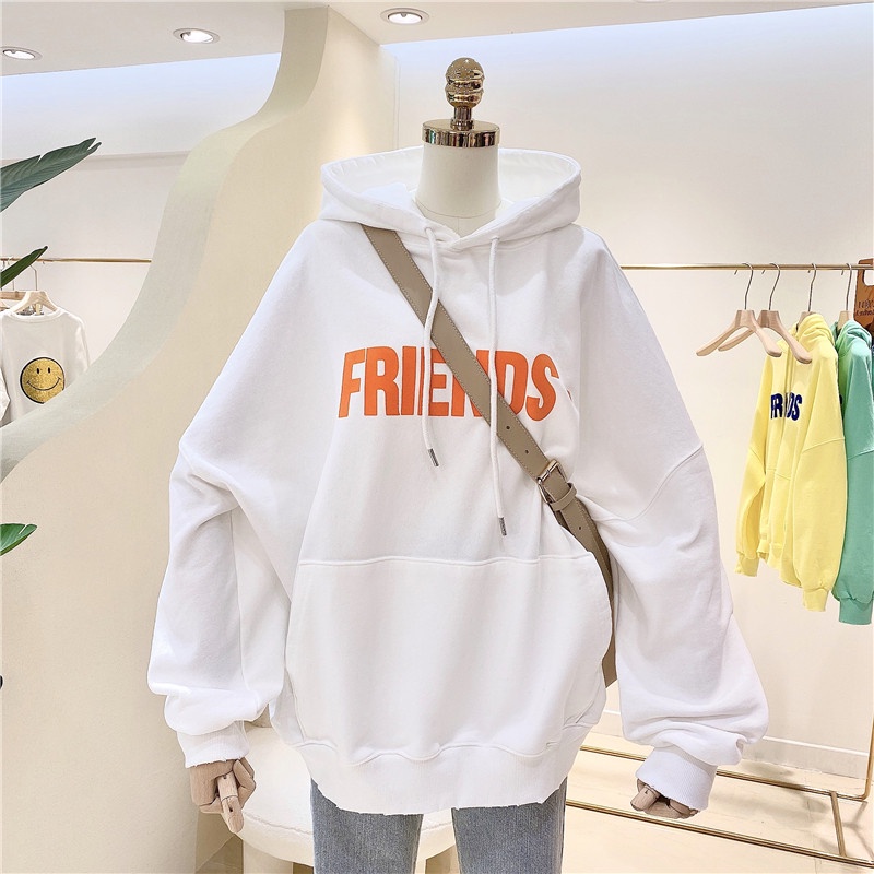 NRVP Áo Hoodie Dáng Rộng Thời Trang Hàn Quốc 2022 Dành Cho Nữ