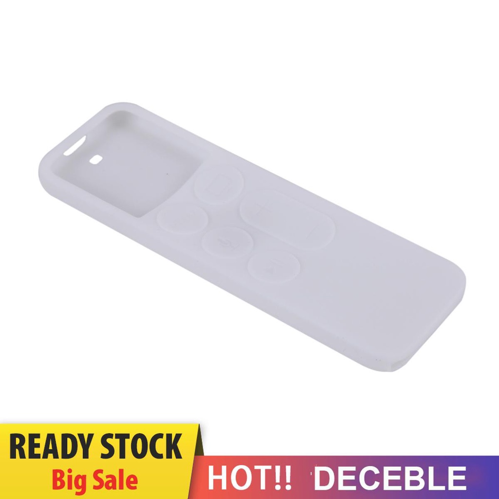 Deceble Protective Dustproof Case Silicone Cover for Apple TV 4 Remote Control