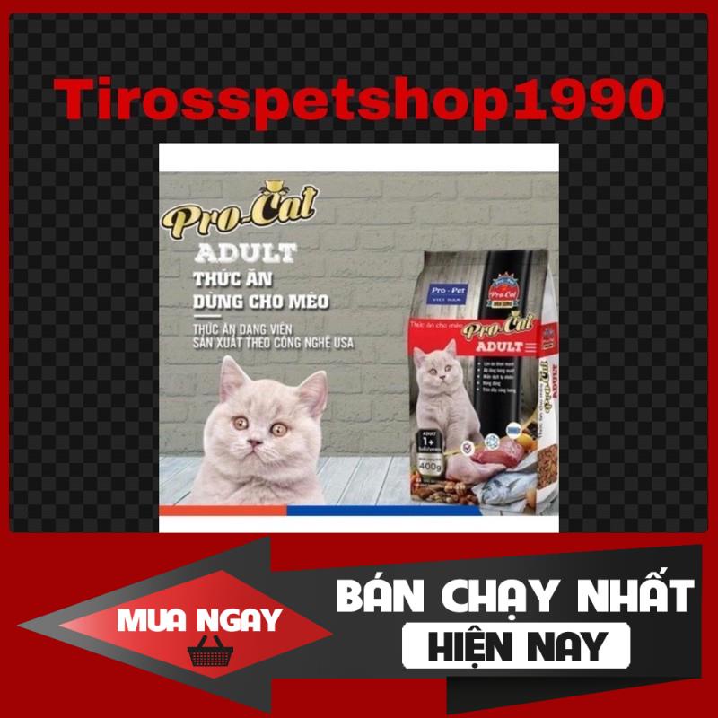 [❌GIÁ SỈ❌] PRO CAT- THỨC ĂN DÀNH CHO MÈO TRƯỞNG THÀNH túi 400gr ❤️