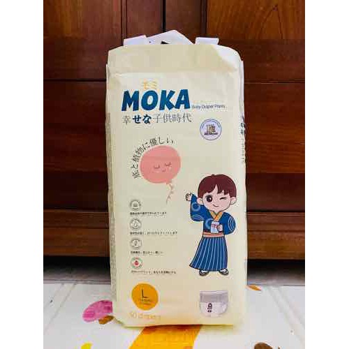 Bỉm quần Moka Nhật M/L/Xl/Xxl/3xl 50 miếng Bỉm nhật MC