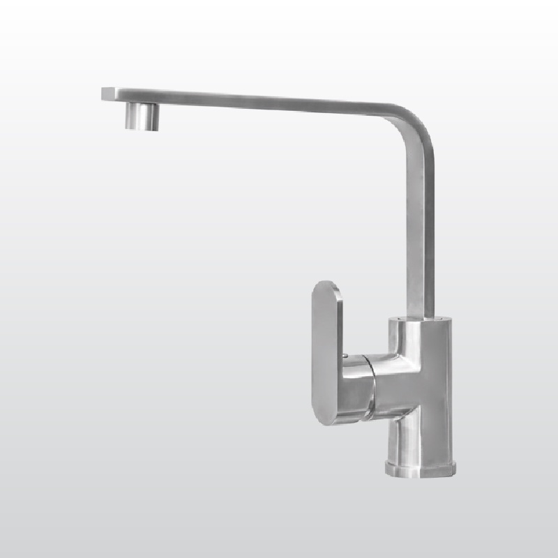 Vòi rửa chén Malloca K118-S - 2 nguồn nóng lạnh - Chất liệu inox 304 - Hàng Chính Hãng