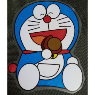 Sticker ủi nhiệt doremon ăn bánh rán kt 7.5*11