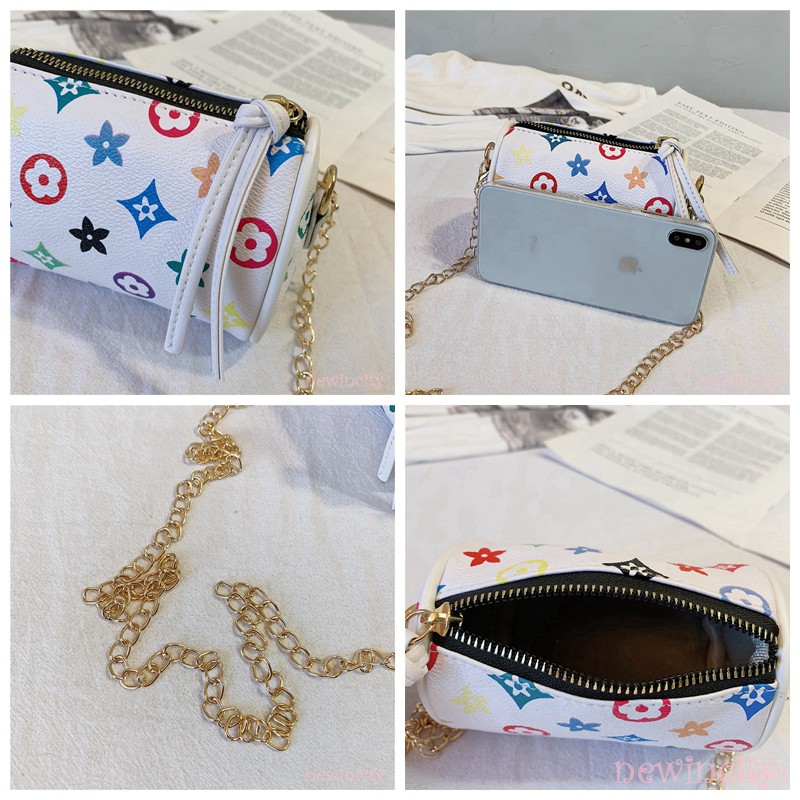 Túi da đeo chéo phong cách Hàn Quốc xinh xắn cho bé gái