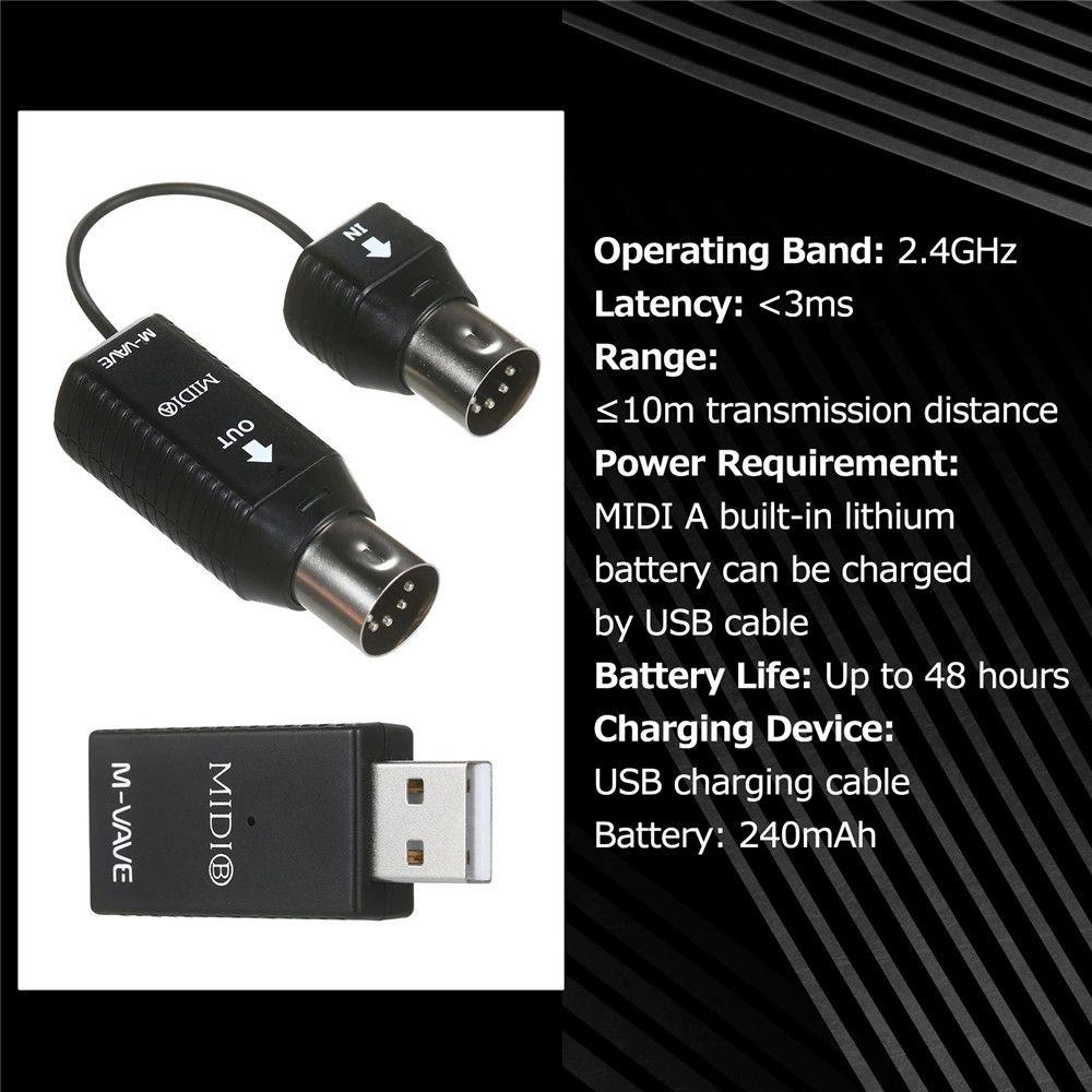 Dây Cáp Truyền Tín Hiệu MIDI Sang USB Đa Năng Tiện Dụng