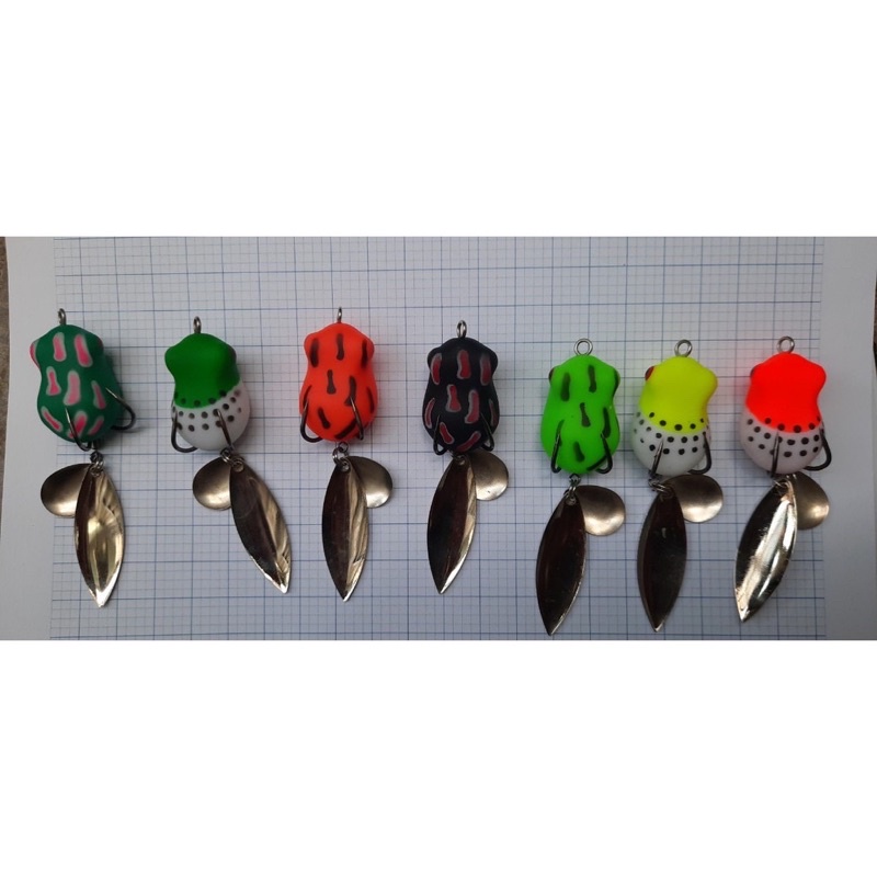 mồi nhái giả câu lure SUPER FROG Thái Lan