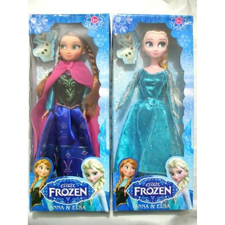 Búp Bê Barbie Hình Công Chúa Elsa Và Anna Trong Phim Frozen