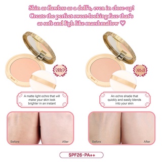 (Nội Địa Nhật) Phấn Phủ Kiềm Dầu, Mỏng Mịn CANMAKE Marshmallow Finish Powder