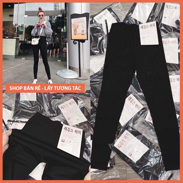 Quần Legging Hàn Nữ [FREESHIP]  Leg dài body dáng ôm, thun co dãn tôn dáng trẻ trung năng động Ulzzang HOT