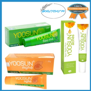 Dòng Kem Bôi Da Yoosun Rau Má - Nghệ - Acnes