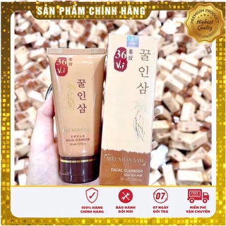 Sữa rửa mặt mật nhân sâm 36 vị- cao mụn sâm đỏ 36 vị 80gram
