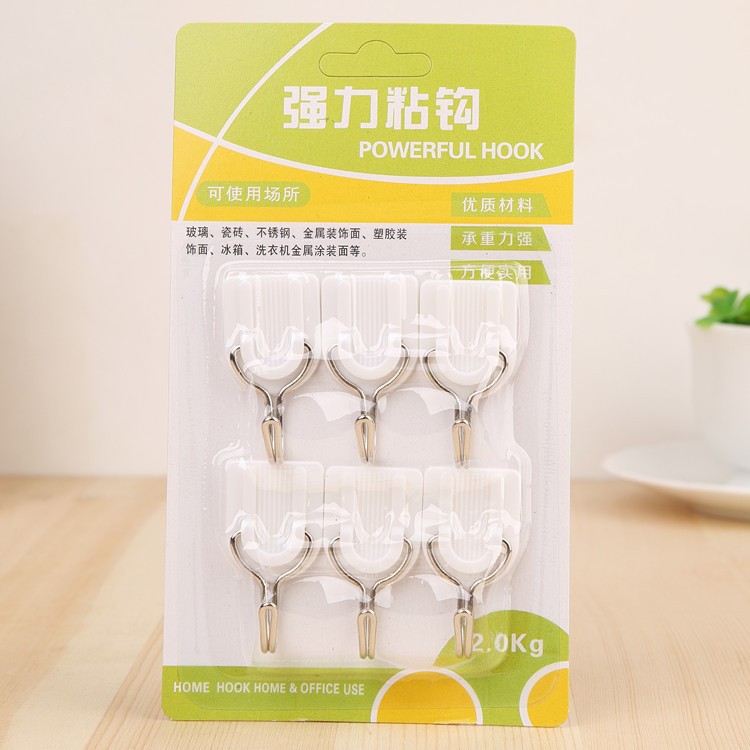Vỉ Móc dán tường - 06 cái