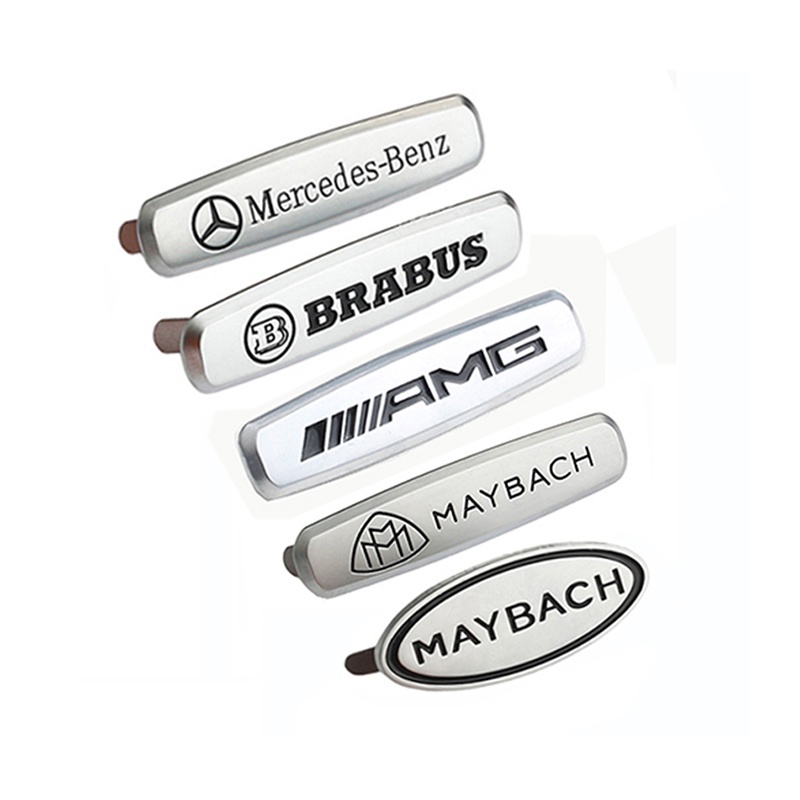 Miếng Dán Trang Trí Ghế Ngồi Xe Hơi mercedes benz w156 w204 w205 w210 w211 w212 Bằng Kim Loại