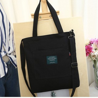 [FREESHIP] Túi Tote Living đeo chéo size lớn mẫu mới 2018