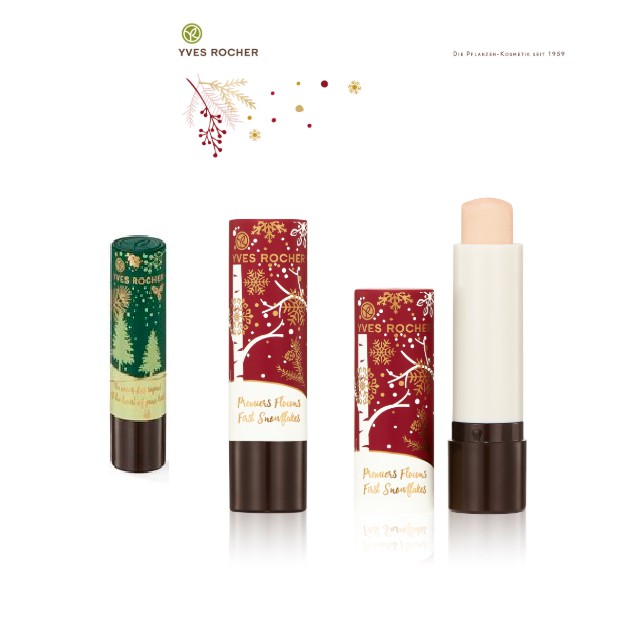 Yves Rocher son dưỡng môi không màu - Phiên bản giáng sinh