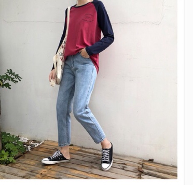 ÁO THUN TAY DÀI OVERSIZE FORM RỘNG CÁ TÍNH