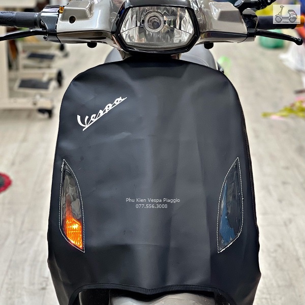 Trùm Trước Cho Vespa Hàng Hãng Da Cao Cấp Chống Nước