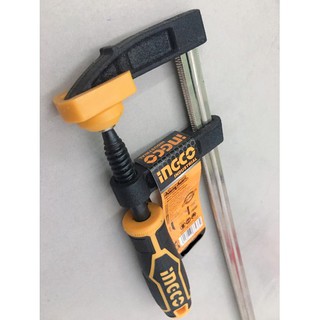 Kẹp gỗ chữ F (50x200mm) Ingco HFC020502