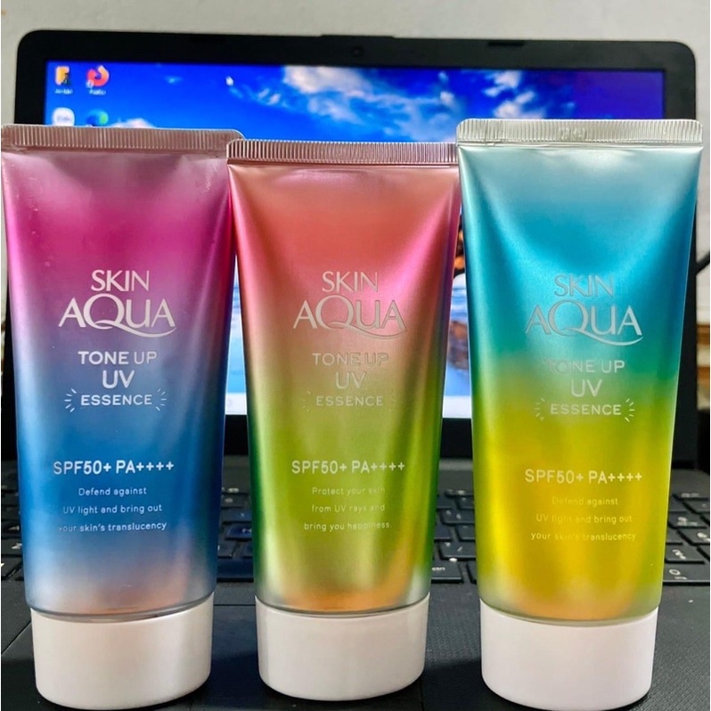 Kem Chống Nắng Skin Aqua Tone Up Phiên Bản Ngập Tràn Hạnh Phúc