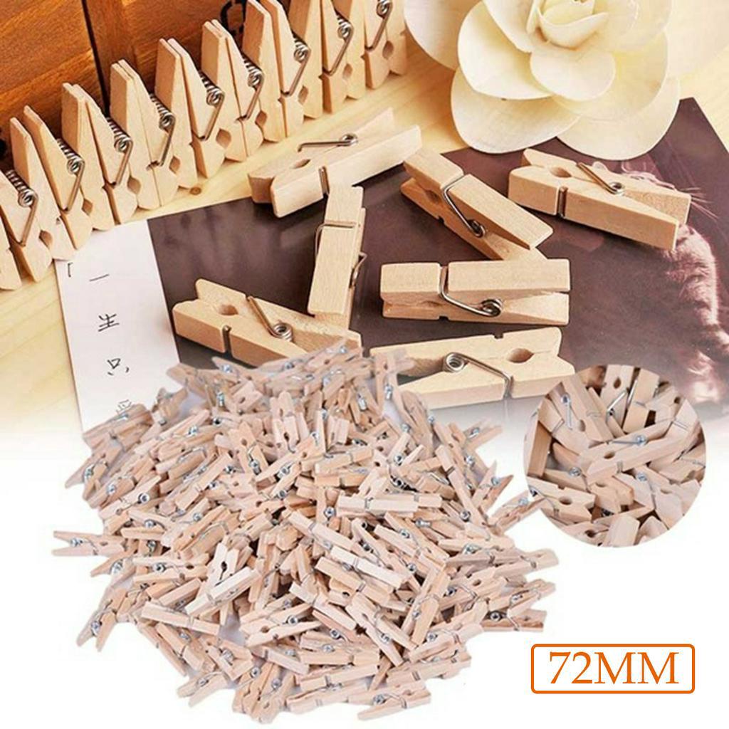 Kẹp Quần Áo Bằng Gỗ Tiện Dụng