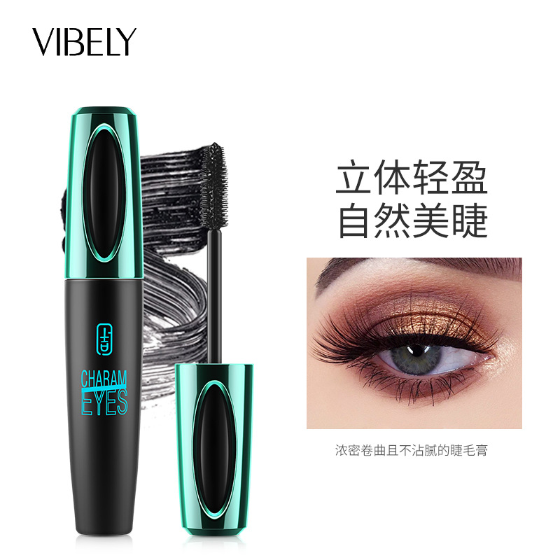 Mascara Chuốt Mi VIBELY Lâu Trôi 4D Chống Thấm Nước 13g