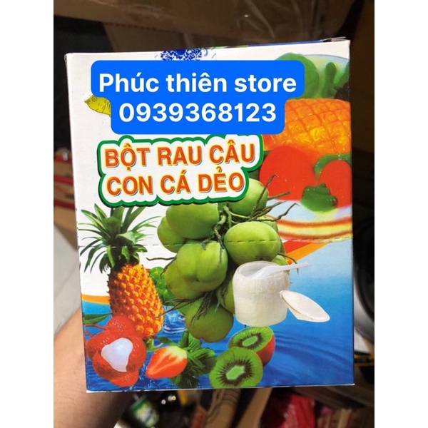 Bột rau câu con cá dẻo/ rau câu con cá dẻo hiệp long