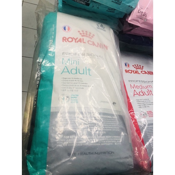 Thức Ăn Cho Chó Giống Nhỏ Trên 12T(Mini Adult) 15Kg