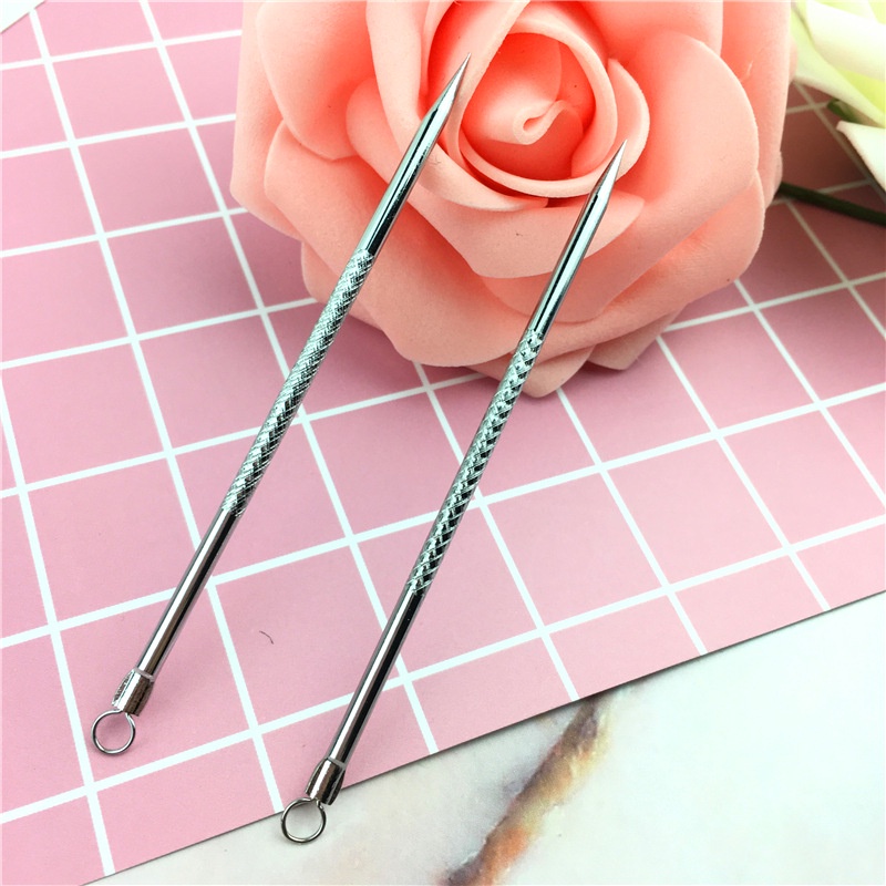 Kim nặn mụn bằng thép không gỉ tiện dụng