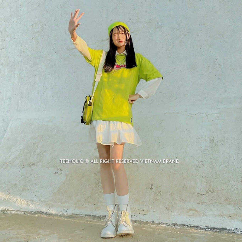 Áo Thun Unisex In Hình Ván Trượt THS - TEEHOLIC Màu Đen