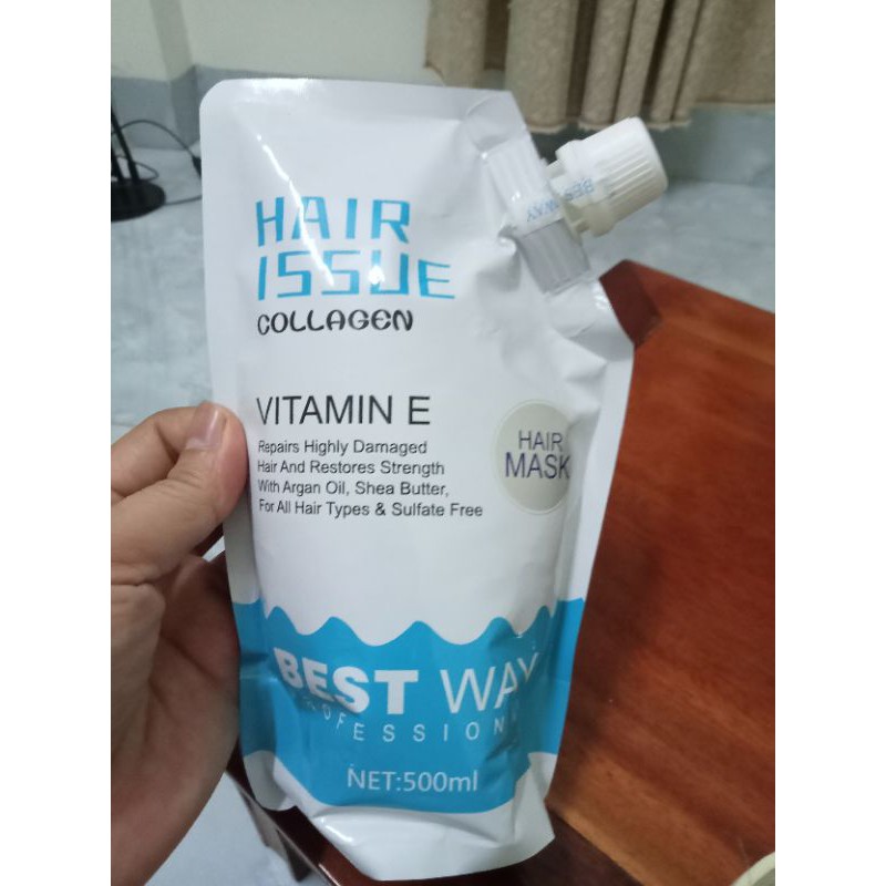 Hấp phục hồi tóc Collagen Best Way DT01