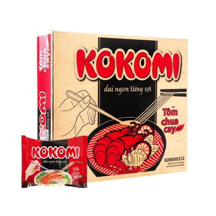 Thùng 30 Gói 65g Mì Tôm Chua Cay Kokomi | BigBuy360 - bigbuy360.vn