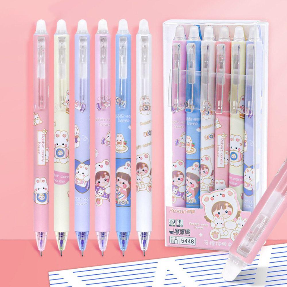 Set 6 Bút Kí Tên Vẽ Graffiti Trung Tính Sáng Tạo