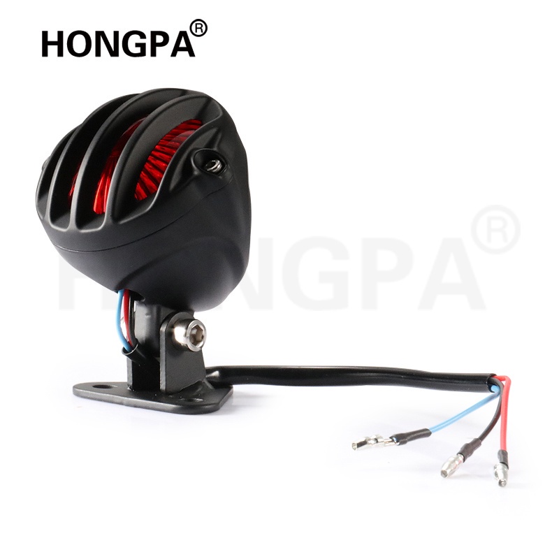 Đèn LED Phanh Dừng Gắn Đuôi Xe Mô Tô Phong Cách Retro