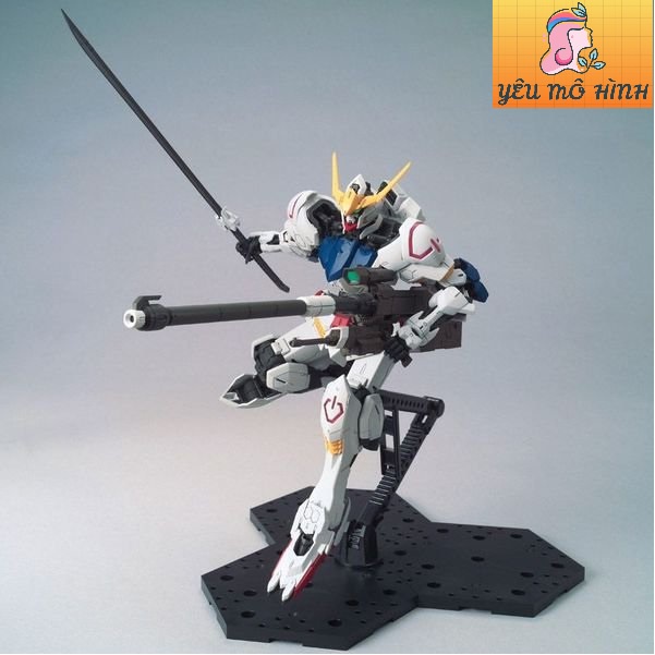 Gundam MG Barbatos 4th + 6th Form HIRES HiRM có kèm Base trưng bày và Decal nước