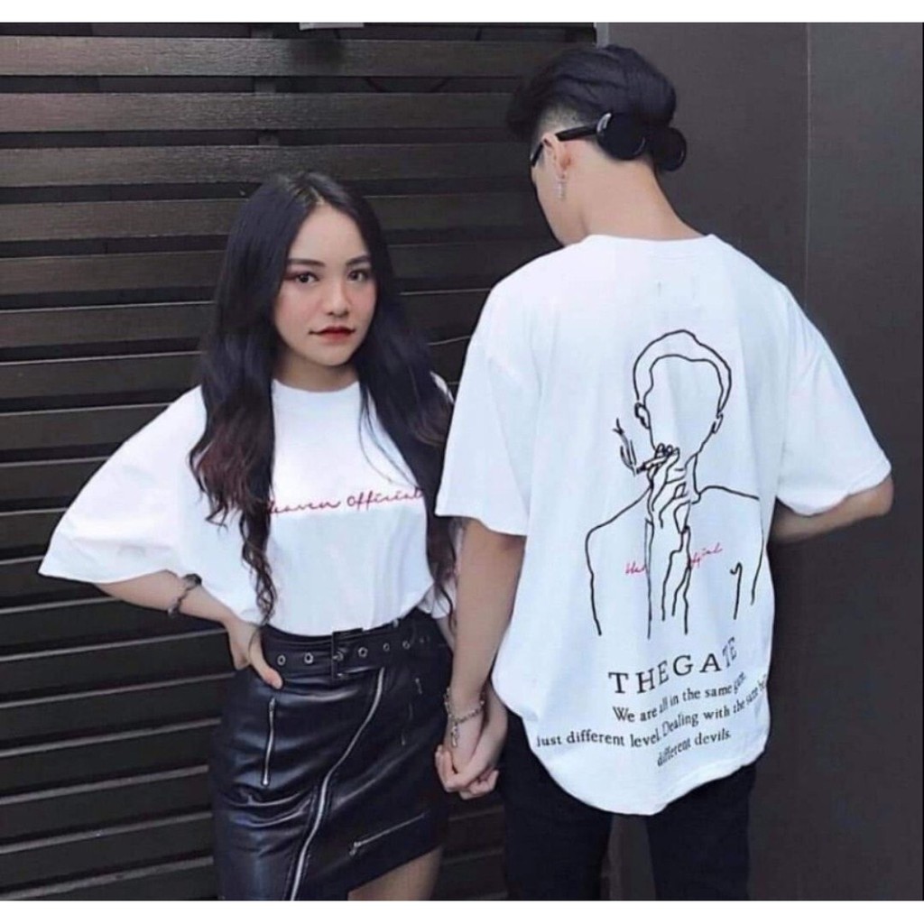 [ Rất Đáng Tiền ] Nhập WA185 giảm 10k đơn 99k_  Áo thun tay lỡ Unisex THE GATE ( kèm ảnh video thật ) | BigBuy360 - bigbuy360.vn