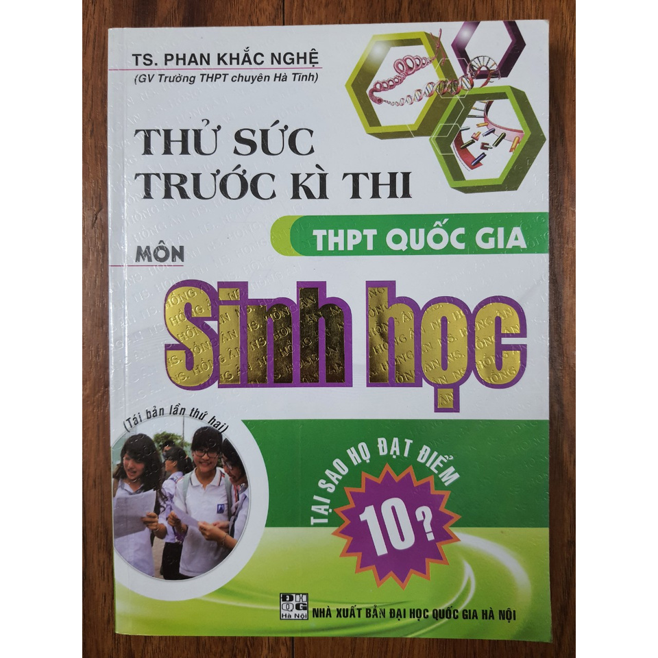 Sách - Thử sức trước kì thi THPT Quốc Gia môn Sinh học