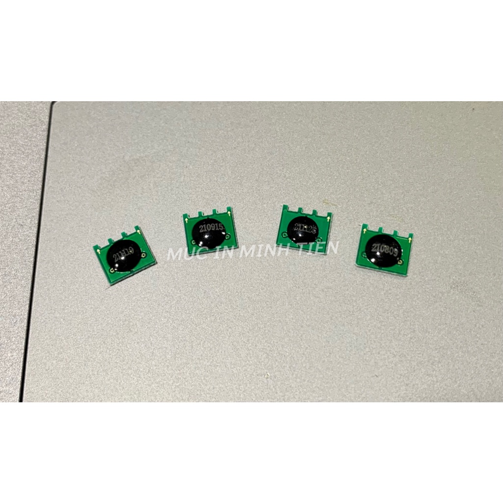 Bộ 4 con Chíp CE 310A, 311A, 312A, 313A dùng cho hộp mực máy in laser màu HP CP 1025