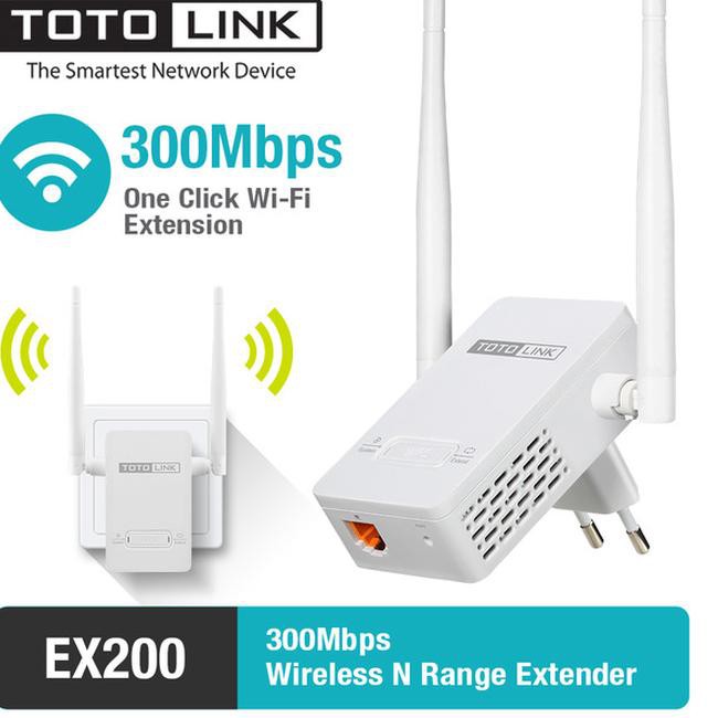 Thiết Bị Khuếch Đại Tín Hiệu Không Dây Qnnn Totolink Ex200 Ex Mbps | BigBuy360 - bigbuy360.vn
